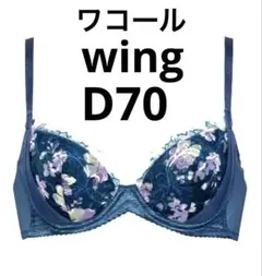 ワコール　ウィング　wing ブラジャー　ブラ　D70