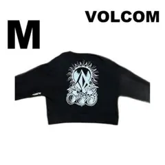 VOLCOM ボルコム スウェット トレーナー 黒 M バックプリントのサムネイル