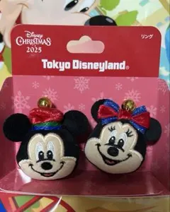 ディズニークリスマス2025 ミッキー　ミニー　リング⭐︎１組