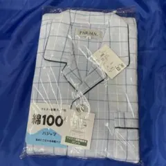 新品 PARJAN メンズ パジャマ 綿100% チェック柄 M