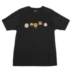 ポールスミスPaul Smith PS ステッカープリントTシャツ 黒L
