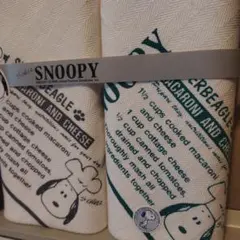 レトロSNOOPY　キッチン布巾　2枚　未使用品のサムネイル