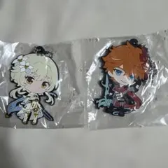 原神 蛍 タルタリヤ　ラバーストラップ 　2点セット