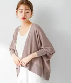 アーバンリサーチサニーレーベル　UVカット接触冷感　ドルマンカーディガンのサムネイル