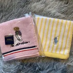 ラルフローレン ポロベア タオルハンカチセット