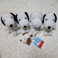 スヌーピー マスコット5体セット