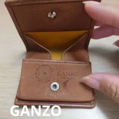 GANZO レザー パスケース ブラウン - メルカリ