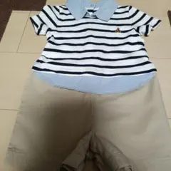 【最安値】baby GAP　80cm　男の子　ロンパース　半袖　夏服