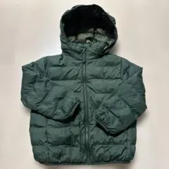 ユニクロ UNIQLO 中綿コート ダークグリーン サイズ110