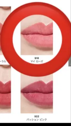 CHANEL シャネル　ルージュココボーム　マイローズ　918