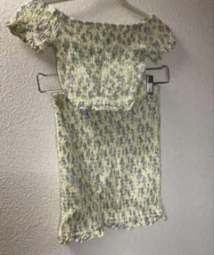 FOREVER 21 花柄オフショルダーセットアップ