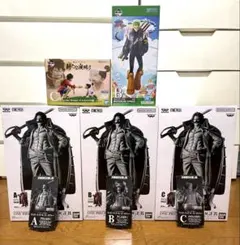 【新品・未開封】バンプレくじPREMIUMロジャー　ＡＢＣ➕1番くじ２点　計５点
