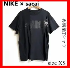 sacai × NIKE ハイブリッド 再構築 Tシャツ【L】サカイ×ナイキ 黒 Nike×sacaiナイキ×サカイyou can't stop us” Tシャツ - メルカリ