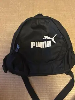 PUMA 黒 リュック プーマ　子供用　キッズ