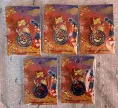 ポケモンセンター ロゴピンズ 5種セット トウキョー サッポロ オオサカ
