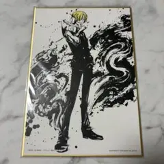 ONE PIECE サンジ　一番くじ　墨式色紙