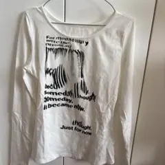 shein シズニルック 白長袖 トップス