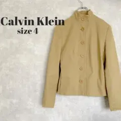 カルバンクライン　ジャケット　ベージュ　サイズ4