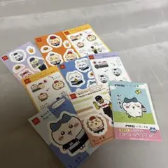 ちいかわ　マクドナルド ハッピーセット シール 8枚セット（おまけのマグネット）