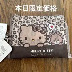 しまむら キティ ヒョウ柄 エコバッグ