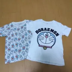 【２枚セット】120サイズ ドラえもん ユニクロ 半袖Ｔシャツ ＵＴ まとめ売りのサムネイル