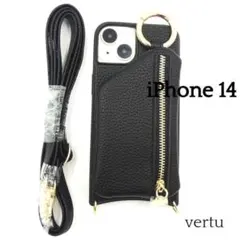 iPhone 14 ケース ショルダー ストラップ コインポケット バースデイ