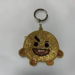 BT21 SHOOKY ラインストーン キーホルダー チャーム