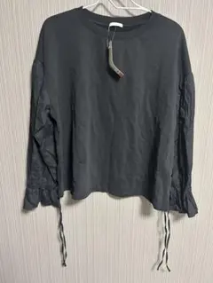 GU ブラック 長袖Tシャツ XL