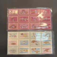 サンリオ　チョコブロックシール　シナモロール　マイメロディ