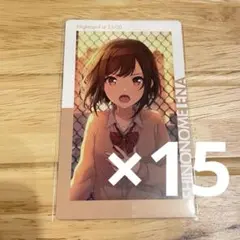 プロセカ 東雲絵名 ボクのあしあとキミのゆくさき ロウワー 色紙 2枚 プロセカ 東雲絵名 ボクのあしあとキミのゆくさき ロウワー 色紙 2枚