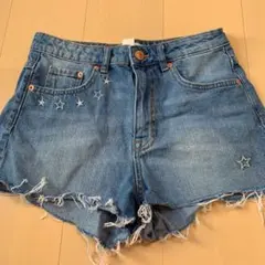 Ｈ&Ｍ ダメージデニムショートパンツ