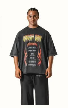 LYFTCHEST DAY VINTAGE EXTRA BIGT-SHIRT