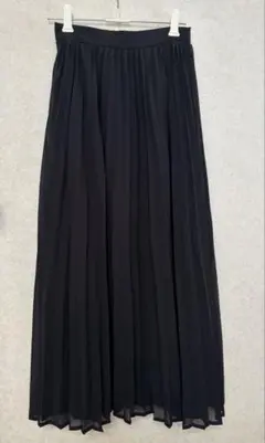 GU プリーツスカート ブラック Sサイズ