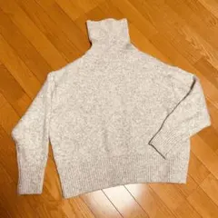 ☆ZARAザラ タートルネック セーター ニット S 長袖