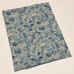 はぎれ カットクロス KOKKA　小花柄　白×水色 青系　布 生地
