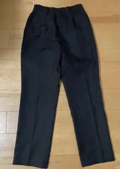 ウエストゴム スラックスパンツ ブラック