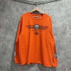 【送料無料】 HarleyDavidson ハーレーダビッドソン ロンT 古着