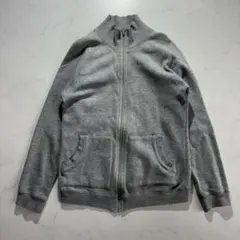 BEAMS BOY スウェット ジップアップ グレー M（E314）のサムネイル