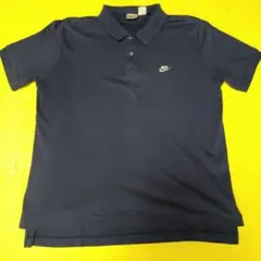 ◉最終価格　90年代【ナイキ】銀タグ刺繍　ポロシャツビンテージ　L