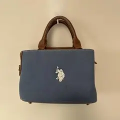 U.S. POLO ASSN 2way デニム　ハンドバッグ　ショルダー