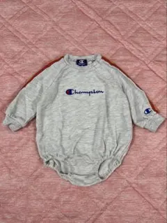 Champion ベビー ロンパース グレー 80