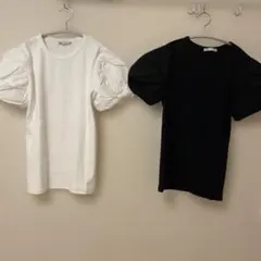 ZARA 半袖Tシャツ 2色セット Lサイズ