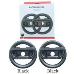 【新品】任天堂 Switch2 ジョイコン専用ハンドル 黒色2個セット マリカ