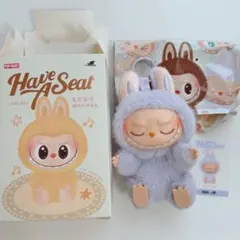 popmartラブブ LABUBU Have a Seat ぬいぐるみ ZIZI