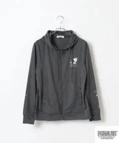 PEANUTSハニカムドライZIPパーカー