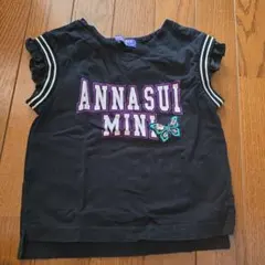 ANNA SUI mini 黒 Tシャツ 110