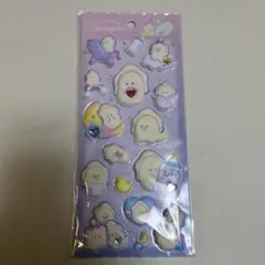 つぶらな瞳のぷくぷくシール マシュマロシール 正規品 なまがき 平成レトロ