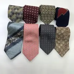 ネクタイまとめ売り8本セット【IMN-1587】
