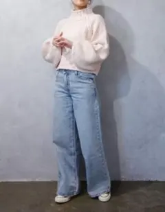Ungrid（アングリッド）のピンクニット