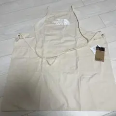 【新品タグ付】ノースフェイス ロゴエプロン NT62331 ナチュラル Fのサムネイル